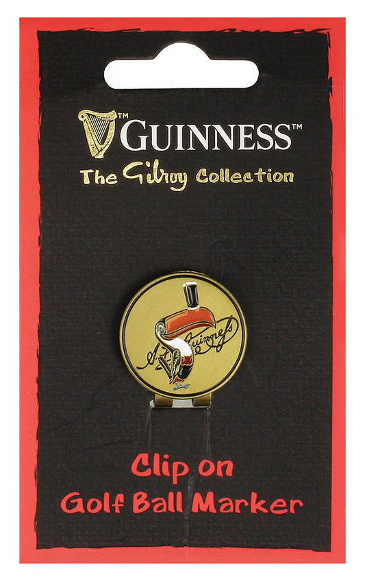 Guinness Gilroy Golf Ball Marker
