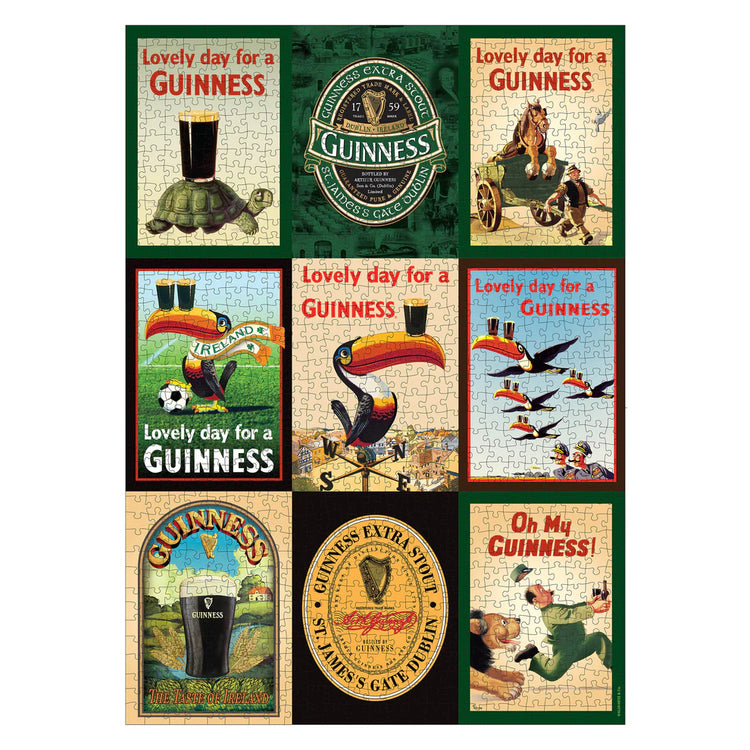 Guinness 9 Images Jigsaw Puzzle