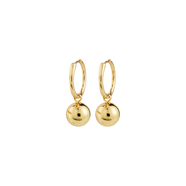 AIR hoop earrings gold-plated