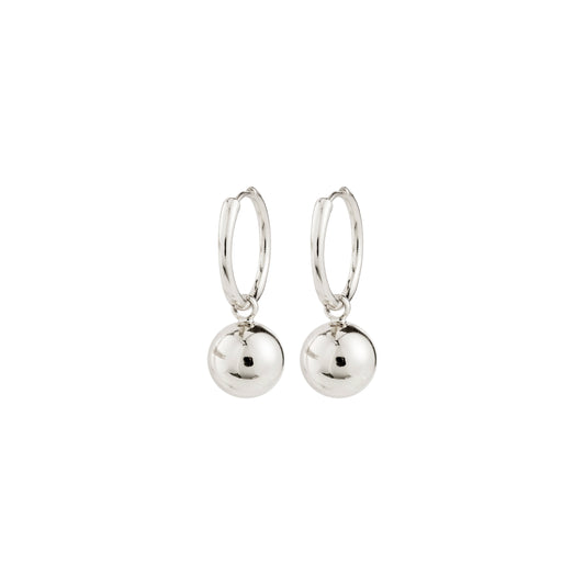AIR hoop earrings silver-plated
