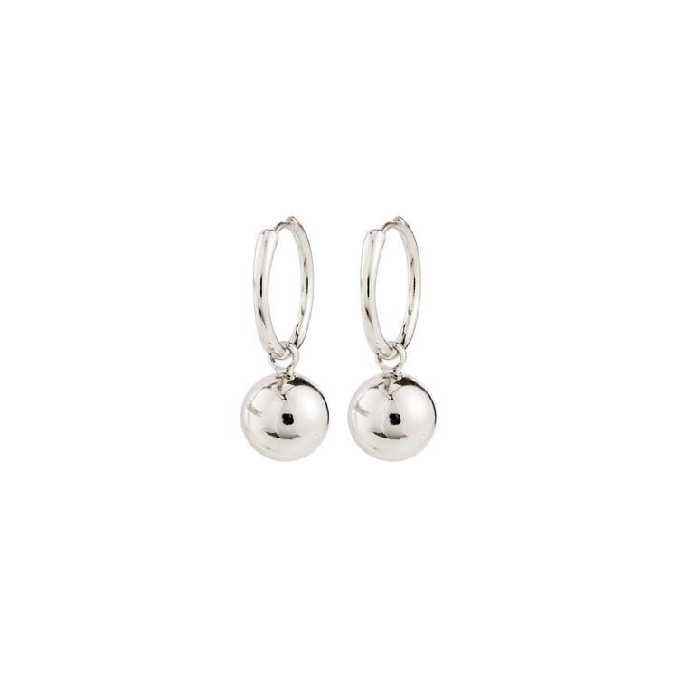 AIR hoop earrings silver-plated