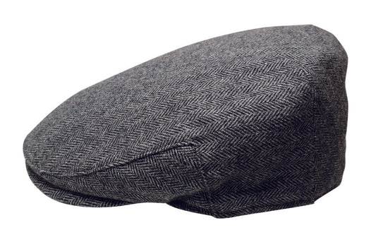 The Quiet Man grey herringbone cap 60cm