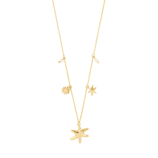 PRISM necklace gold-plated