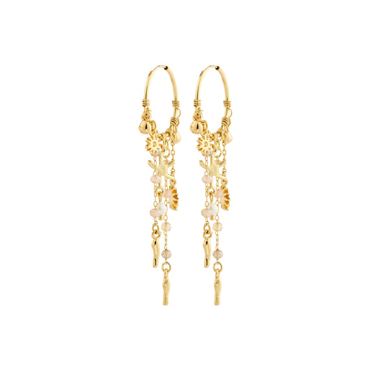 PRISM hoop earrings gold-plated