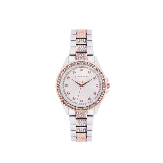 Americana Silver & Rose Gold Watch