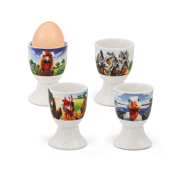Eoin O'Connor Beyond the Herd Egg Cups