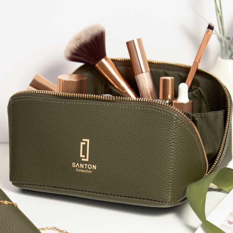 Small Make Up Case - Green