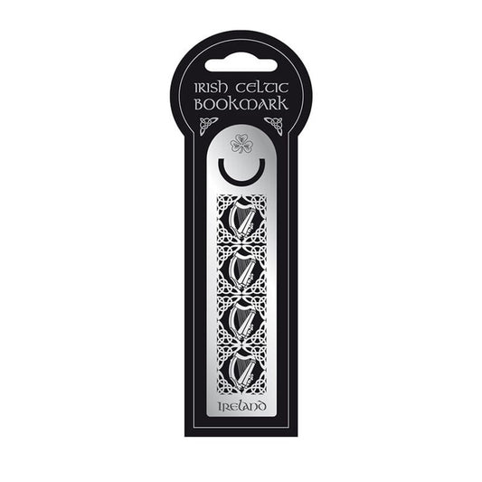 Irish at Heart Bookmark - Harp