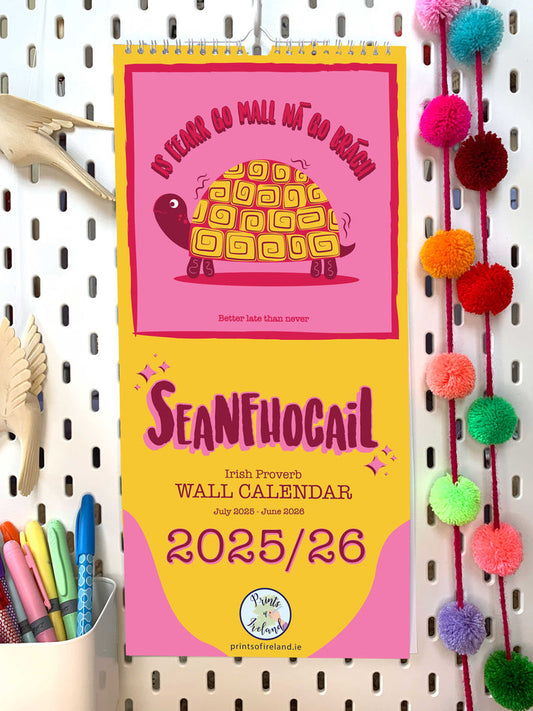 2025\26 Seanfhocail Calendar