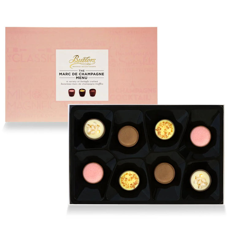 The Marc de Champagne Menu