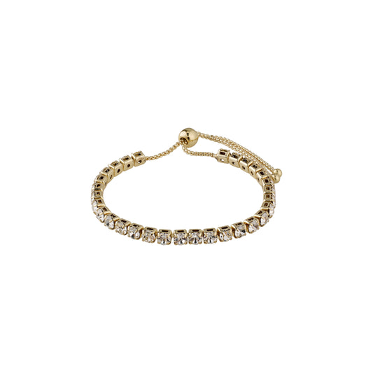 LUCIA crystal bracelet gold-plated