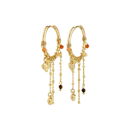 MYLAN earrings gold-plated