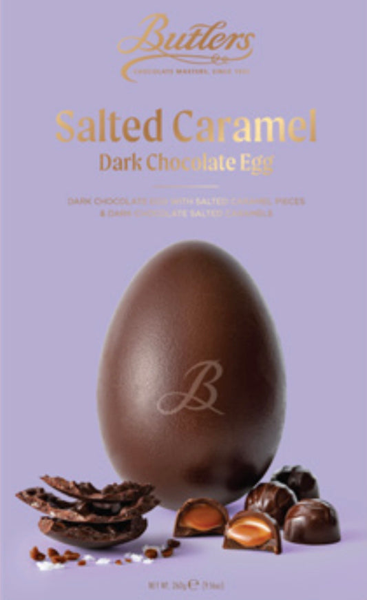 Butlers Dark Salted Caramel Chocolate Egg 260g