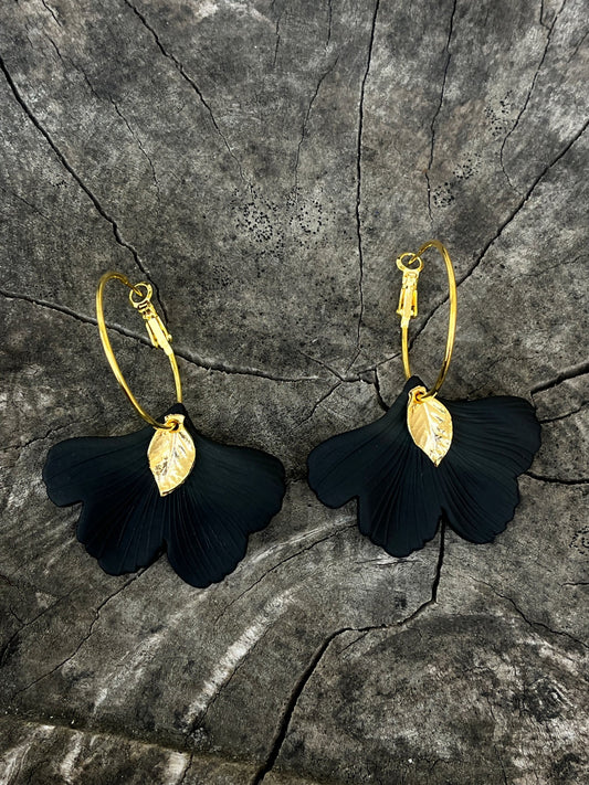 Gingko Leaf Hoops