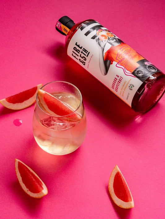 Fire&5th - Rhubarb and Grapefruit - Non Alcoholic Spirit Alternative