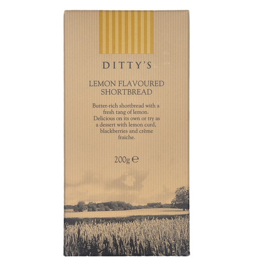 Dittys Lemon Flavoured Shortbread