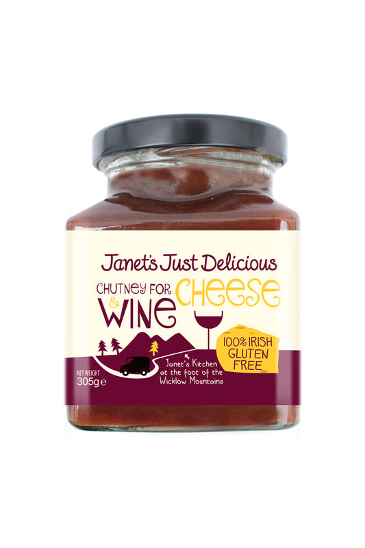 Janet’s just Delicious chutney for wine and cheese