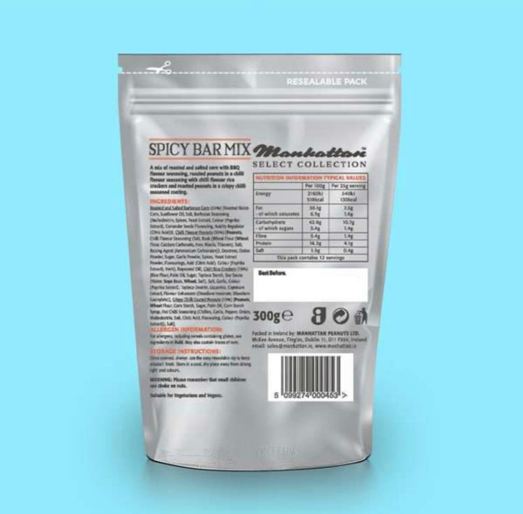 Manhattan Spicy Bar Mix 300g
