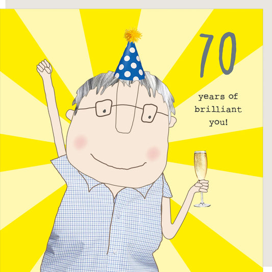 70 years of you man