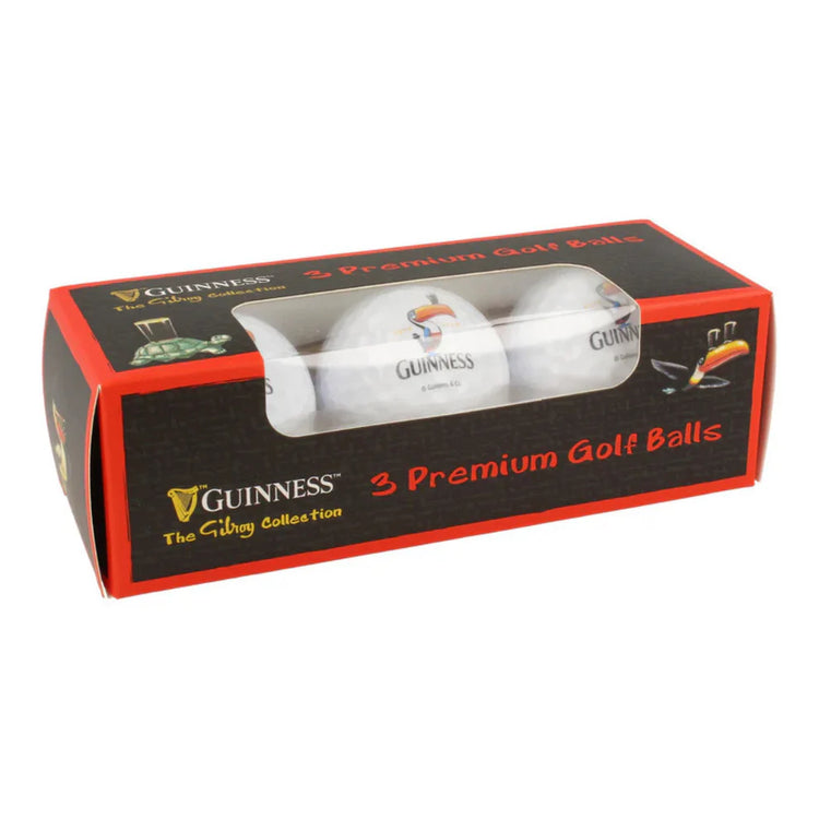 Guinness Gilroy 3 pack Golf Balls