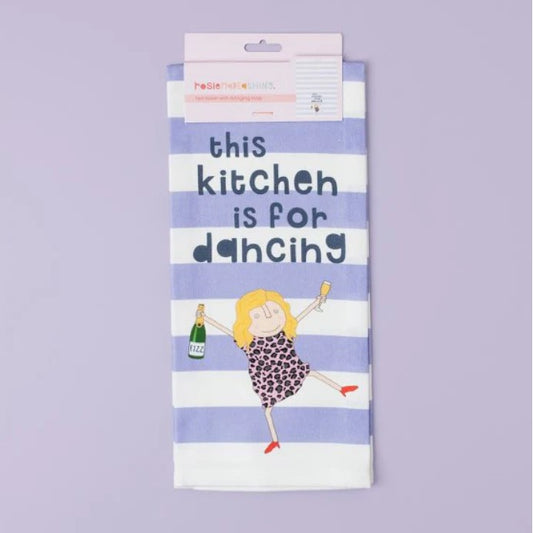 “This Kitchen is for Dancing” Tea Towel