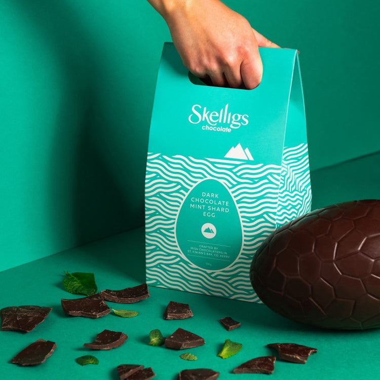 Skelligs Dark Mint Shard Shell Egg 500g