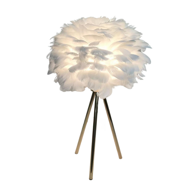 Feather Table Lamp