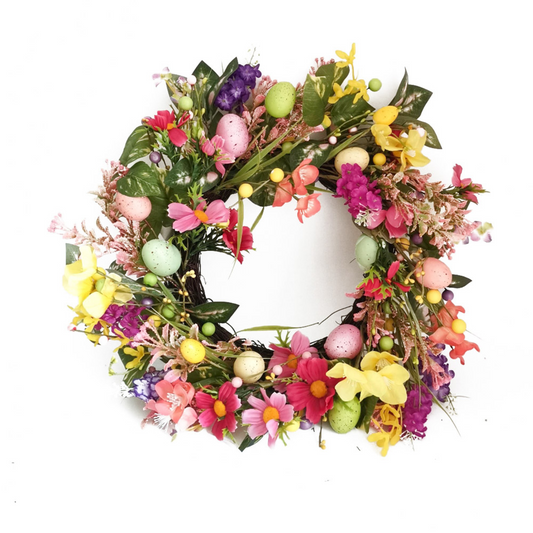 Easter Wreath with Eggs