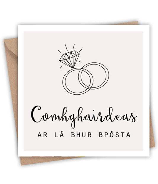 Comhghairdeas ar blur lá bPosta