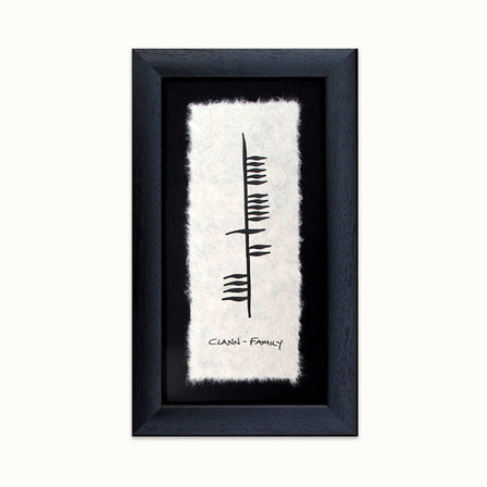Ogham Clann - Family Plaque