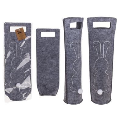 Felt Wine Bag Easter Bunny