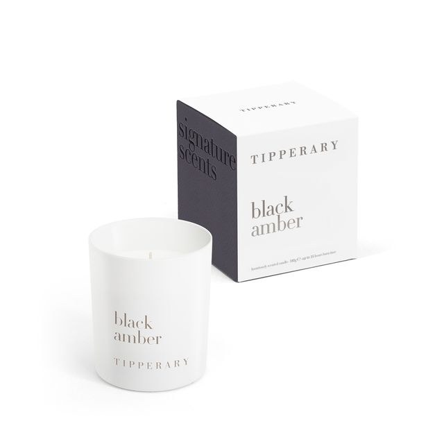 Black Amber Candle