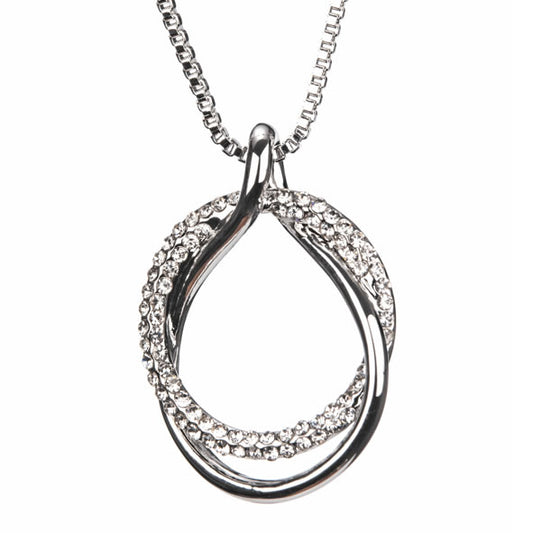 Diamante Loop Pendant