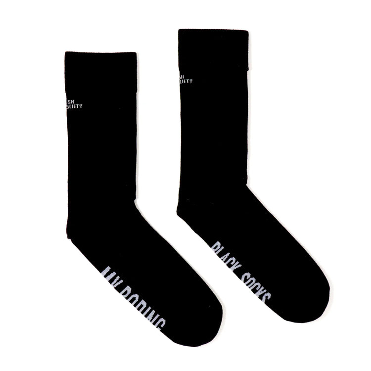 My Boring Black socks