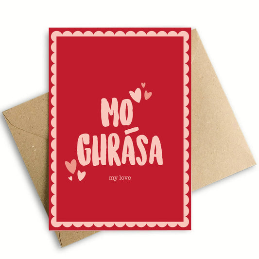 Mo Grá -My Love Card