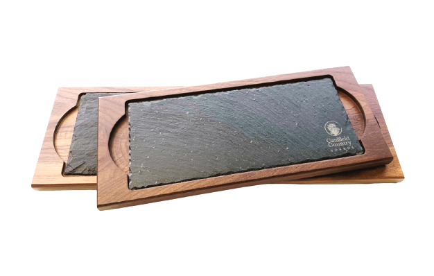 Walnut Board with Slate