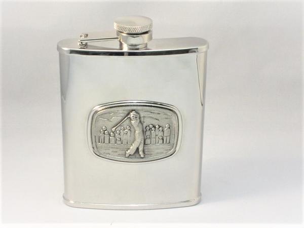 Mullingar Pewter Horse and Jockey 🏇 -Hip Flask