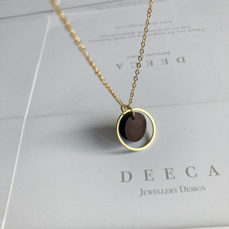 Deeca Circle Necklace