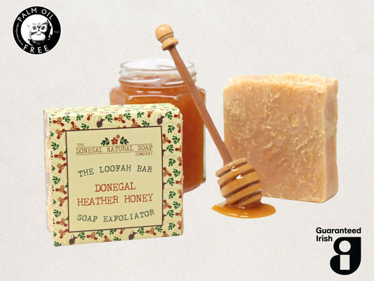 Donegal Heather Honey Loofah Soap
