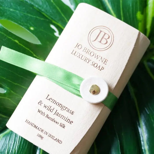 Lemongrass and Wild Jasmine Soap with Bamboo Silk - Jo Browne