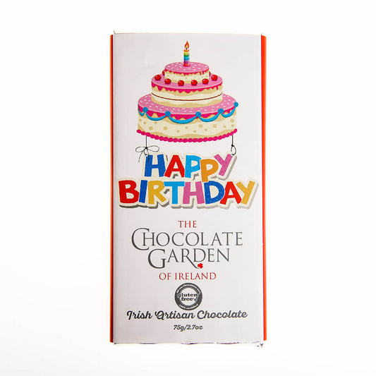 Happy Birthday Chocolate Bar Pink  75gm