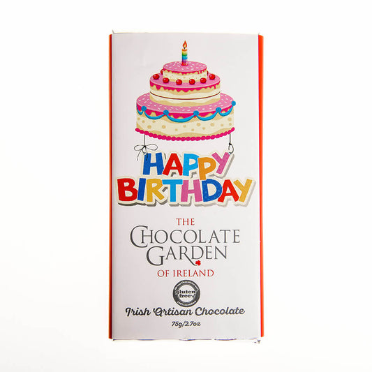 Happy Birthday Chocolate Bar Pink 75gm