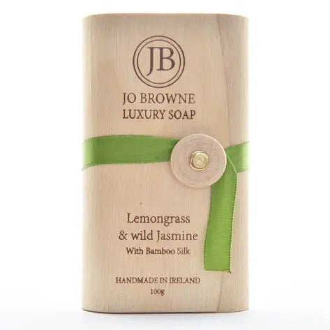 Lemongrass and Wild Jasmine Soap with Bamboo Silk - Jo Browne