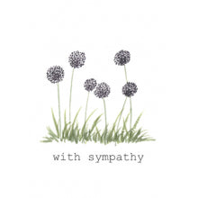 With Sympathy - Card