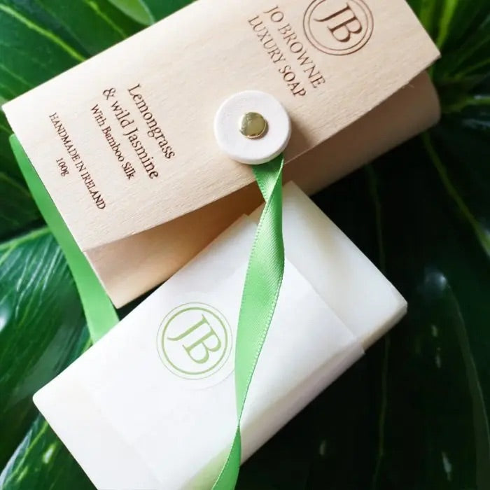 Lemongrass and Wild Jasmine Soap with Bamboo Silk - Jo Browne