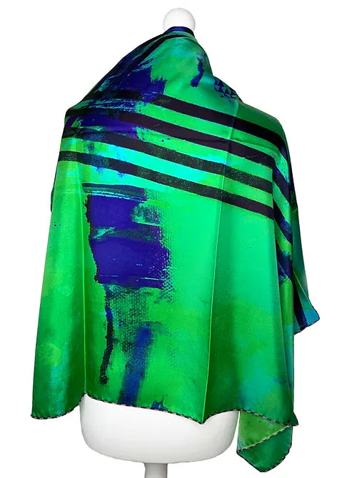 100% Silk Square