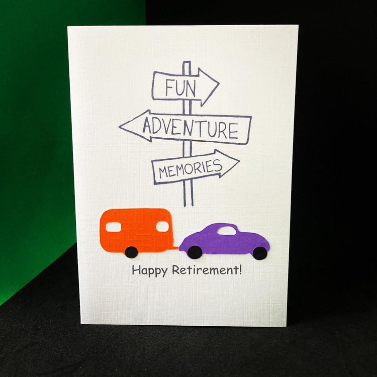 Happy Retirement Card - For the Adventurous
