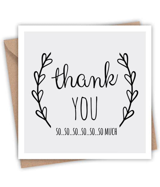 Thank You so so so so so