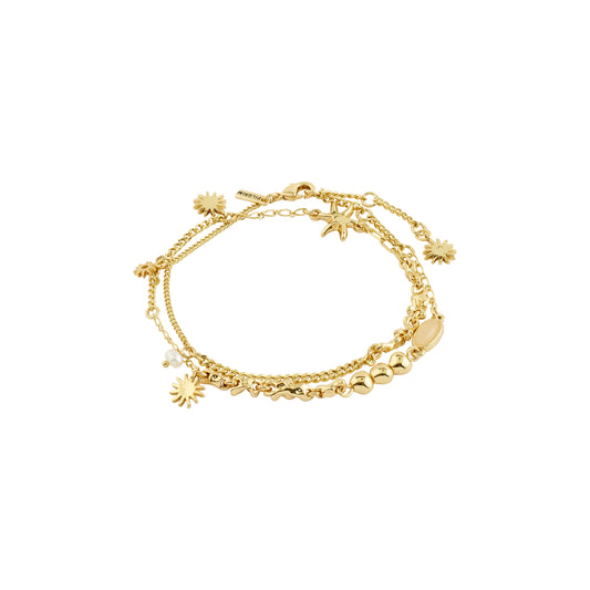PRISM bracelet gold-plated