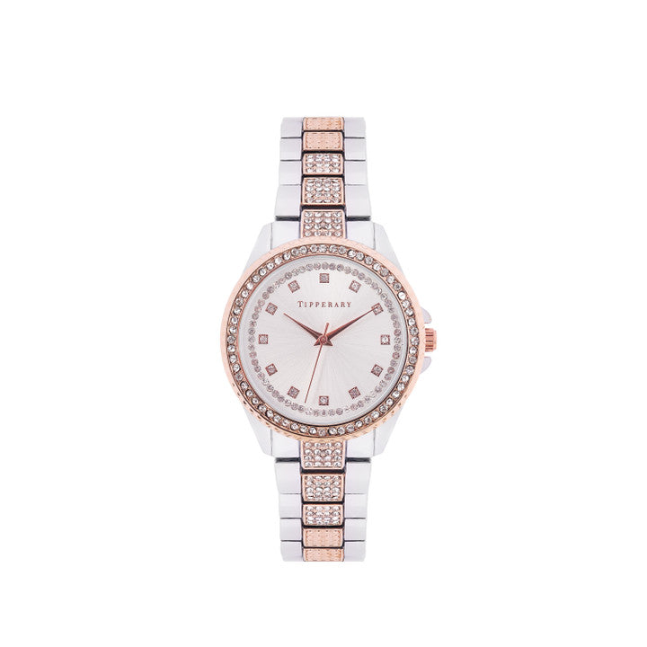 Americana Silver & Rose Gold Watch